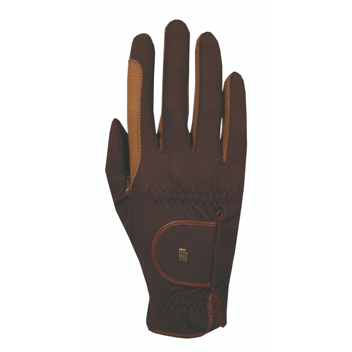 Roeckl Sports equestrian gloves MALTA, summer riding glove, mocha 7.5