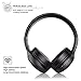 Over Ear Headphones, EIVOTOR Foldable Wireless Headset with Microphone LCD Display Wired and Wireless Mode for iPhone Android Tablet PC