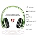 Wireless Headphones Aita BT809 on Ear Bluetooth Noise Cancelling Headphones, Foldable Headset Gaming Running Sport Earphones with Mic for iPhone, tv, Tablet, MP3 etc. Fit for Adults Teens Kids (Blue)