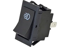 XYZIL Toggle Rocker Switch Headlight Switch AM117324 Compatible with John Deere Gator ProGator GT GX STX SST LX LT LTR Sabre ZTrak Z235 Z245 Z425 Z445 Z535M Z540M LT155 LX277 XUV825i 1703799SM Mower