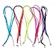 Dealglad 100pcs Candy Colorful Voile String Ribbon Organza Necklace Cords Chain