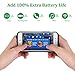 Battery Case for iPhone 8/7 Slim, Vorcsbine 3000mAh Charger Case Support iPhone Charge Port and Headphones (4.7 inch)-Black