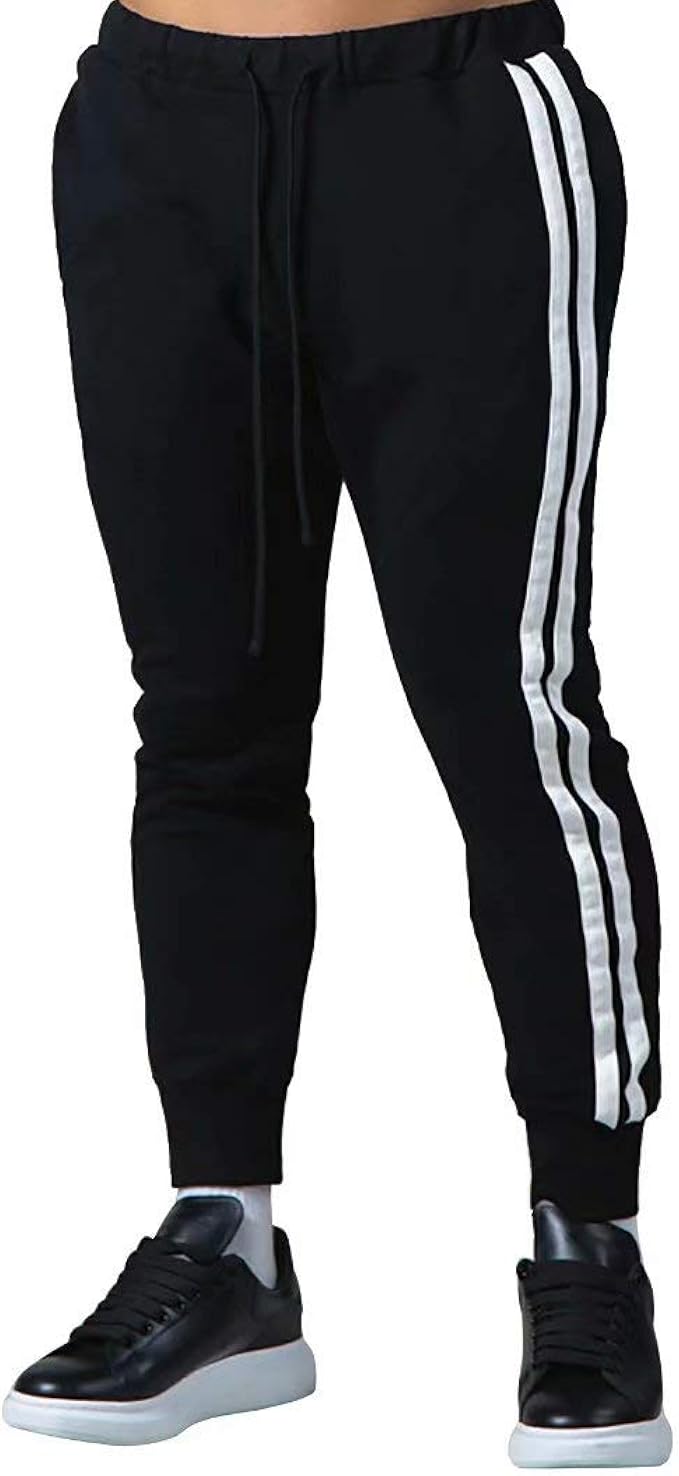 Amazon Orolnジョガーパンツ トレーニングパンツ メンズ スリム ロングパンツ 通気性 フィットネス スウェットパンツ フィットネス トレーニング ロングパンツ 通販