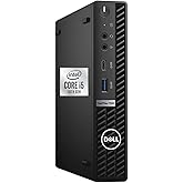Dell OptiPlex 7080 Micro Form Factor Mini Business Desktop, Intel Core i5-10500T Processor, 32GB RAM, 1TB SSD, DisplayPort, RJ45, Wi-Fi 6, Windows 11 Pro, Black (Renewed)