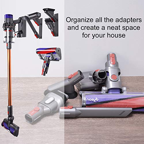XIGOO Docks Station Accessory Holders Fit for Dyson V10 V8 V7 V6 Cordless Vacuum Cleaner, Self Adhesive Accessories for Dyson Vacuum