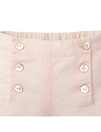 Hope & Henry - Pantalones cortos para bebé y niña (algodón orgánico)