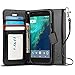 J&D Case Compatible for Google Pixel Case, Wallet Stand Slim Fit Shock Resistant Flip Cover Wallet Case for Google Pixel Wallet, Not for Pixel XL/Pixel 2/Pixel 2 XL/Pixel 3/Pixel 3 XL Black