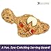 Totally Bamboo Destination Maui Serving and Cutting Board, Includes Hang Tie for Wall Display