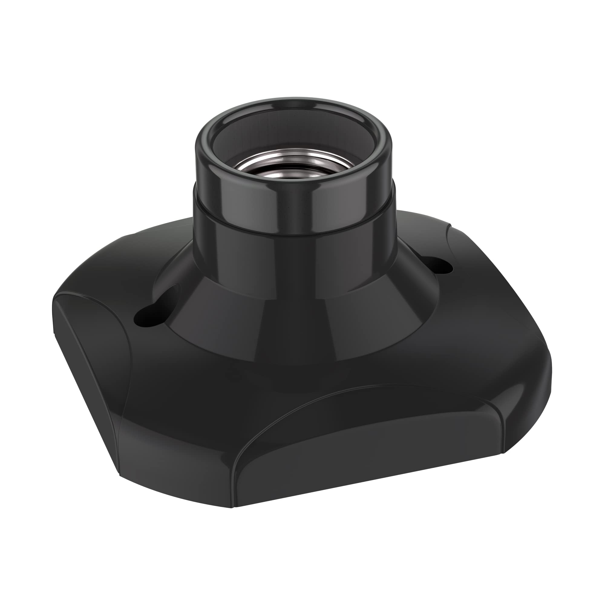 ledscom.de Ceiling Light/lamp Holder Elektra, Black, 1x E27 max. 60W — image 1