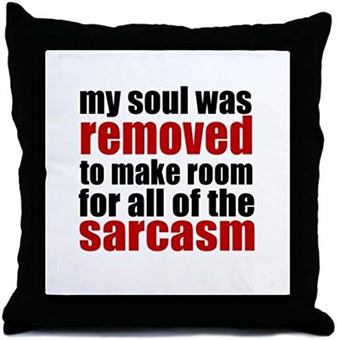 Jumkim My Soul Was Removed Throw Pillow Case Cushion Cover 18 x 18 inches