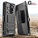Evocel Generation Series Phone Case Compatible with LG K8V (VS500) with HD Screen Protector and Belt Clip Holster, Green