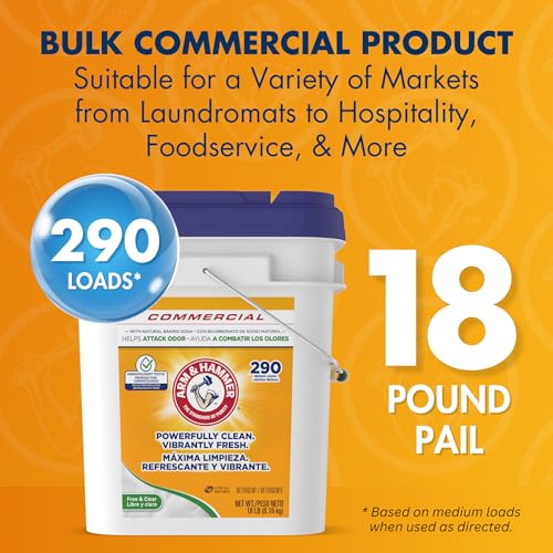 Arm & Hammer Powder Laundry Detergent, Professional Soap for Washing Clothes, 290 photo 10