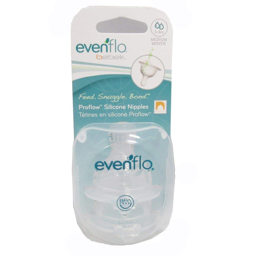 evenflo balance medium flow nipples