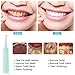 Plaque Remover for Teeth Cleaning Kit, Alitake Ultrasonic Tooth Cleaner Electric Dental Calculus Remover with Oral Mirror, LED Light and Replaceable Cleaning Heads (Blue)