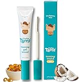 T is for Tame - Taming Gel Wand – Natural Flyaway Tamer for Kids & Adults – Smooths Baby Hairs, Frizz & Static – Alcohol-Free, Vegan & Cruelty-Free Hair Styling Gel – 0.5 fl oz