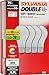 SYLVANIA Double Life Halogen Light Bulb, A19, 75W Equivalent, Efficient 53W, 800 Lumens, Soft White - 4 Pack (50045)
