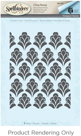 Spellbinders Eloquent Flourish Stamp, Synthetic Material, Multicoloured, 26.7 x 15.5 x 0.8 cm, Multicolor - Image 4