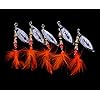 Hengjia-5pcslot-Original-Rooster-Tail-Spinnerbait-Lure-with-Painted-Blade-Spinner-Baits-Kit-Saltwaterfreshwater-for-Bass-Trout-8cm3156g