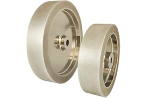 UF-SHARP 8 inches CBN Grinding Wheel for T-4 Sharpening System - 200mm*38mm*12mm,Sharpening Wheel for Sharpening High-Speed Steel (HSS) Tools (Right Angle, 80 grit)