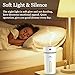 USB Car Cool Mist Humidifier, Mini 300ml Portable Desktop Essential Oil Diffuser Cup Ultrasonic Aromatherapy Air Purifier Filter No Water Auto Shutoff with LED Night Light Whisper Quiet for Office