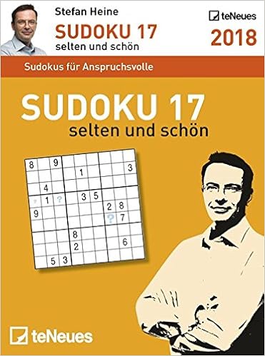 Stefan Heine Sudoku 17 2018 Tagesabreisskalender Amazon De Bucher