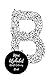 Mini Alphabets Adult Coloring Book: Travel To Go, Small Portable ABC, A-Z Letters. Stress Relieving, Relaxing Coloring Book For Grownups, Men, & Women. Moderate & Intricate One Sided Designs. by Insignia Coloring Books
