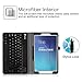 Fintie Samsung Galaxy Tab E 9.6 Keyboard Case - Slim Fit PU Leather Stand Cover with Premium Quality [All-ABS Hard Material] Removable Wireless [Long Life Battery] Bluetooth Keyboard, Moroccan Love