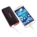 KMASHI 10000mAh Portable Power Bank with Dual USB Ports 3.1A Output and 2A Input - Black