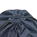 HOLYLUCK Drawstring Backpack Bag Sport Gym Sackpack (navy blue)