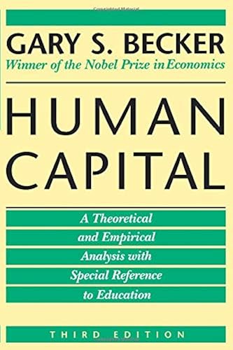 Download Human Capital: A Theoretical and Empirical Analysis, with Special Reference to Education PDF