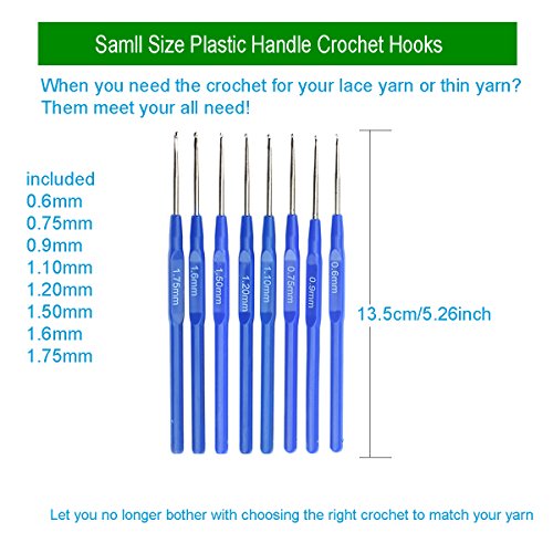 4 Ergonomic+Crochet+Rubbery+Handles+Arthritic