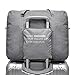 Rocoke Travel Duffel Bag Foldable Lightweight Waterproof Large Capacity Luggage Bag (Black)