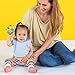 Bright Starts Flexi Ball Caterpillar Easy-Grasp Rattle Toy, Newborn and up