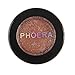 Creazy PHOERA Glitter Shimmering Colors Eyeshadow Metallic Eye Cosmetic (D)