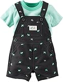 Carter's 2 Piece Striped Shortall Set (Baby)