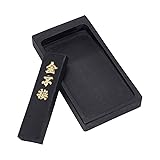 PH PandaHall Chinese Calligraphy Inkstone with Ink
