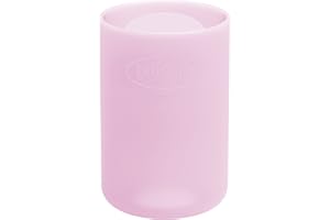 Dr. Brown's Options+ Narrow Glass Bottle Sleeve, 100% Silicone, Pink, BPA-Free, 4 oz, 1-Pack