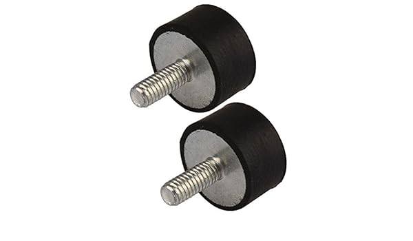 cnbtr VE M4 15 x 8 mm rosca macho de goma anti vibration ...