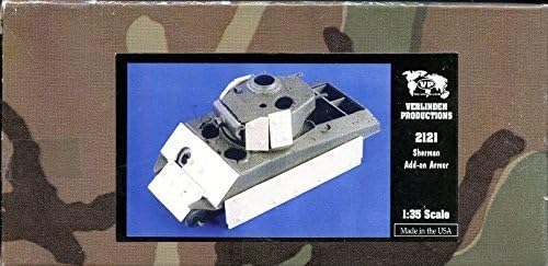 Verlinden1:35 WWII Sherman Add-on Armor - Resin Detail #2121