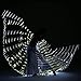 Dance Fairy Belly Dance LED Angel Isis Wings with Flexible Sticks