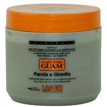 Amazon Com Guam Tummy And Waist Seaweed Stomach Wraps With Caffeine Loose Skin Tightening For Stomach Belly Fat Burner 1 1lb By Guam Beauty Beauty