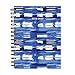 Deep Indigo Blue Abstract Art Medium Daily Weekly Monthly 2020 Planner: July 2019 - June 2020 (Acade by 