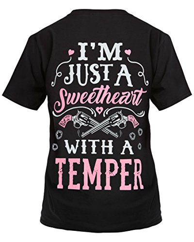 Cute n  country shirt: i m just a sweetheart with a tem…