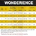 Wonderience Sauna Pants for Women High Waist Neoprene Sweat Leggings Slimming Pants with Pocket for Workout(Black,X-Large)