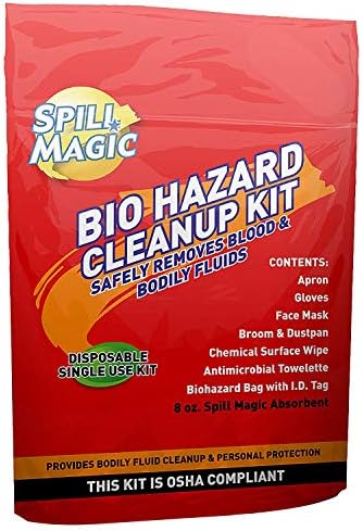 Spill Magic SM-Biohazard Biohazard Cleanup Kit