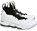 NIKE Men's Lebron XV Machine 61 Basketball Shoe White/Black/University RED