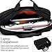 BRINCH(TM 17.3 inch New Soft Nylon Waterproof Laptop Computer Case Cover Sleeve Shoulder Strap Bag with Side Pockets Handles and Detachable for Laptop/Notebook/Netbook/Chromebook,Colour Black