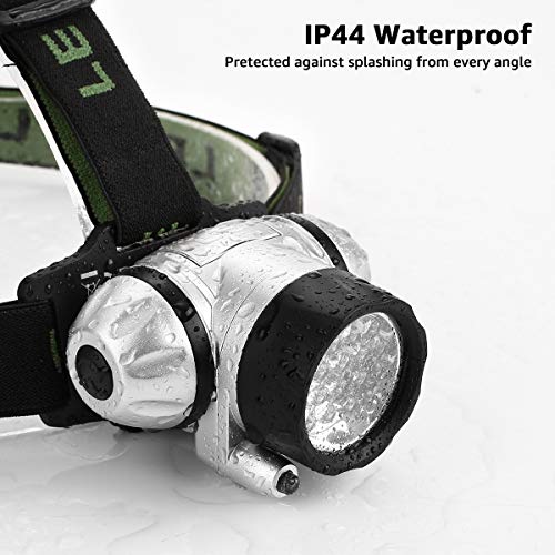 3 Headlamp+Lighting+Lightweight+Headlight+Batteries