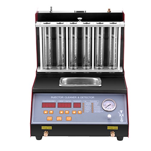 Mophorn Fuel Injector Cleaner and Tester 70W Manual Ultrasonic Cleaning Injector Cleaner Machine