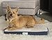Simmons Beautyrest Thera Bed Orthopedic Memory Foam Dog Bed and Kennel / Crate Mat